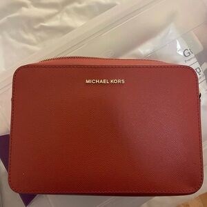 Coral Michael Kors Crossbody Bag